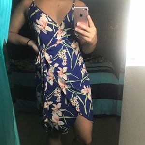 Hawaiian Wrap dress